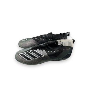 NWT Adidas Adizero 8.0 BB7704 Black Night Metallic Football Cleats Shoes Men 17